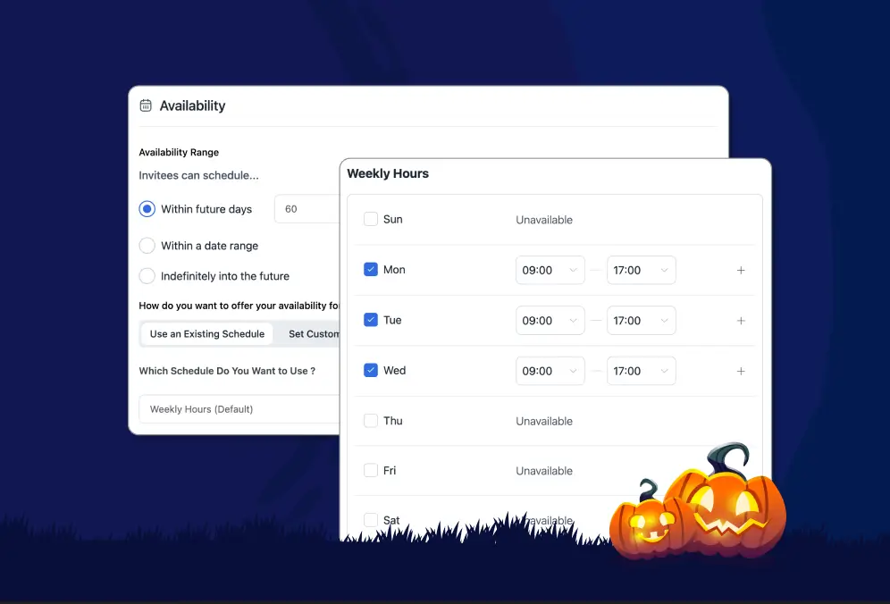 Plan Availability Before the Halloween Rush